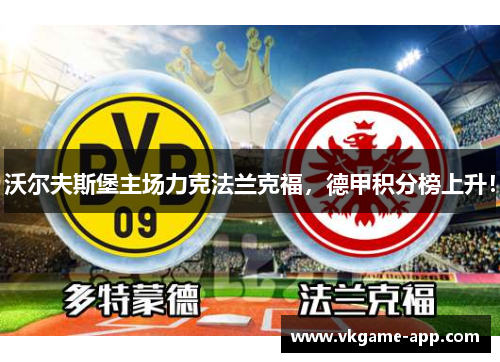 沃尔夫斯堡主场力克法兰克福，德甲积分榜上升！